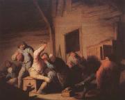 Ostade, Adriaen van Peasants Carousing in a Tavern (mk08) china oil painting reproduction